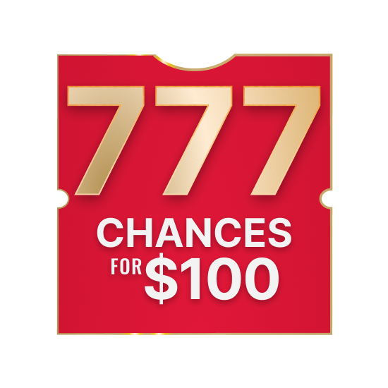 777 chances for $100